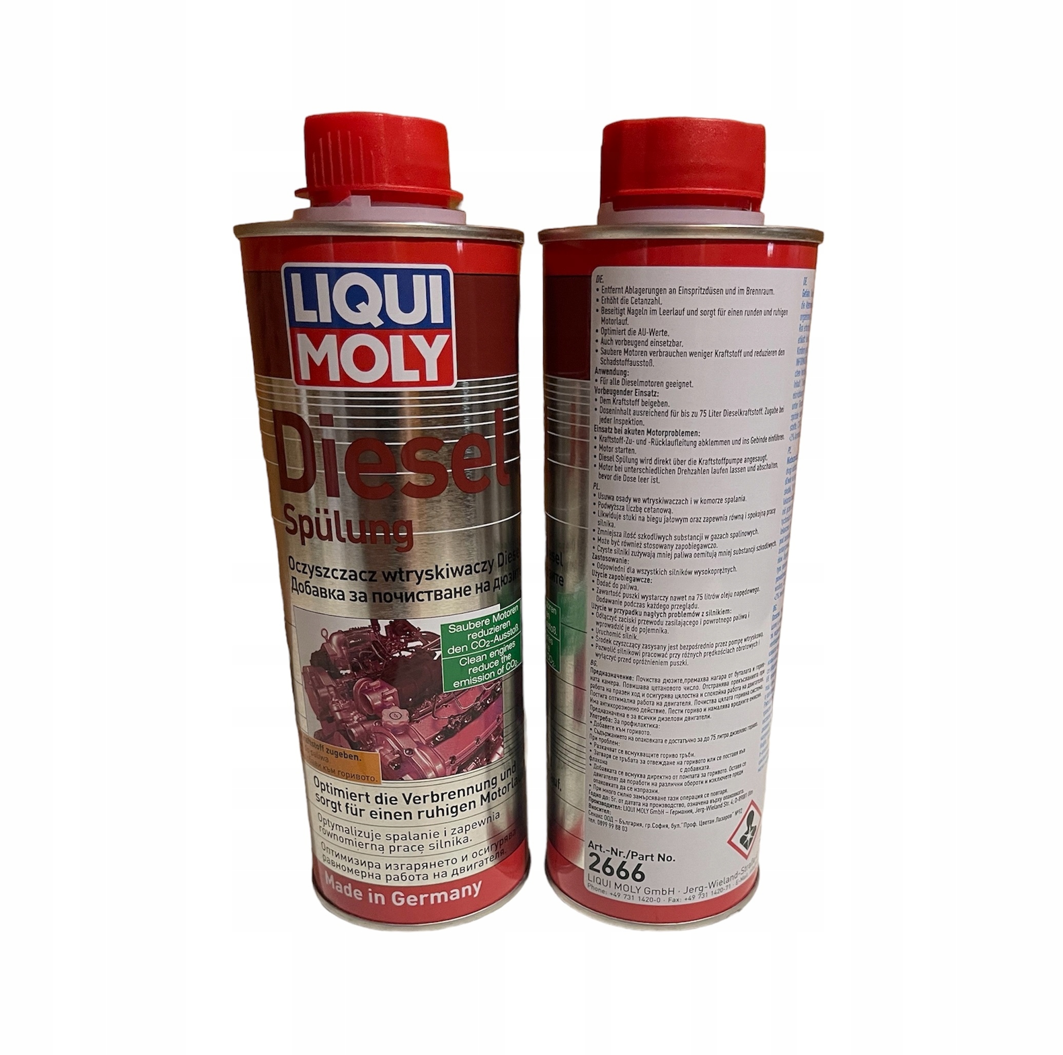 Liqui Moly Diesel Spulung Czyści Wtryski 2666 500ML