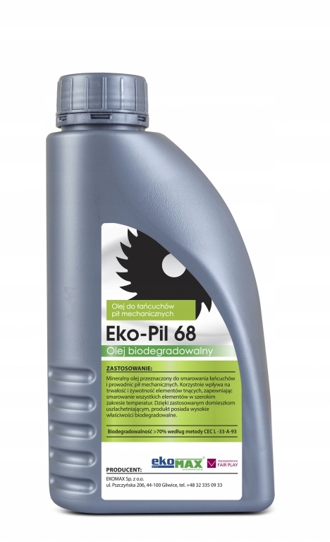 

Olej Do Smarowania Łańcucha Eko-pil 1L Bio