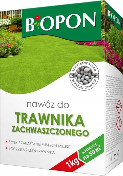 

Nawóz do trawnika zachwaszczonego Biopon 3 kg