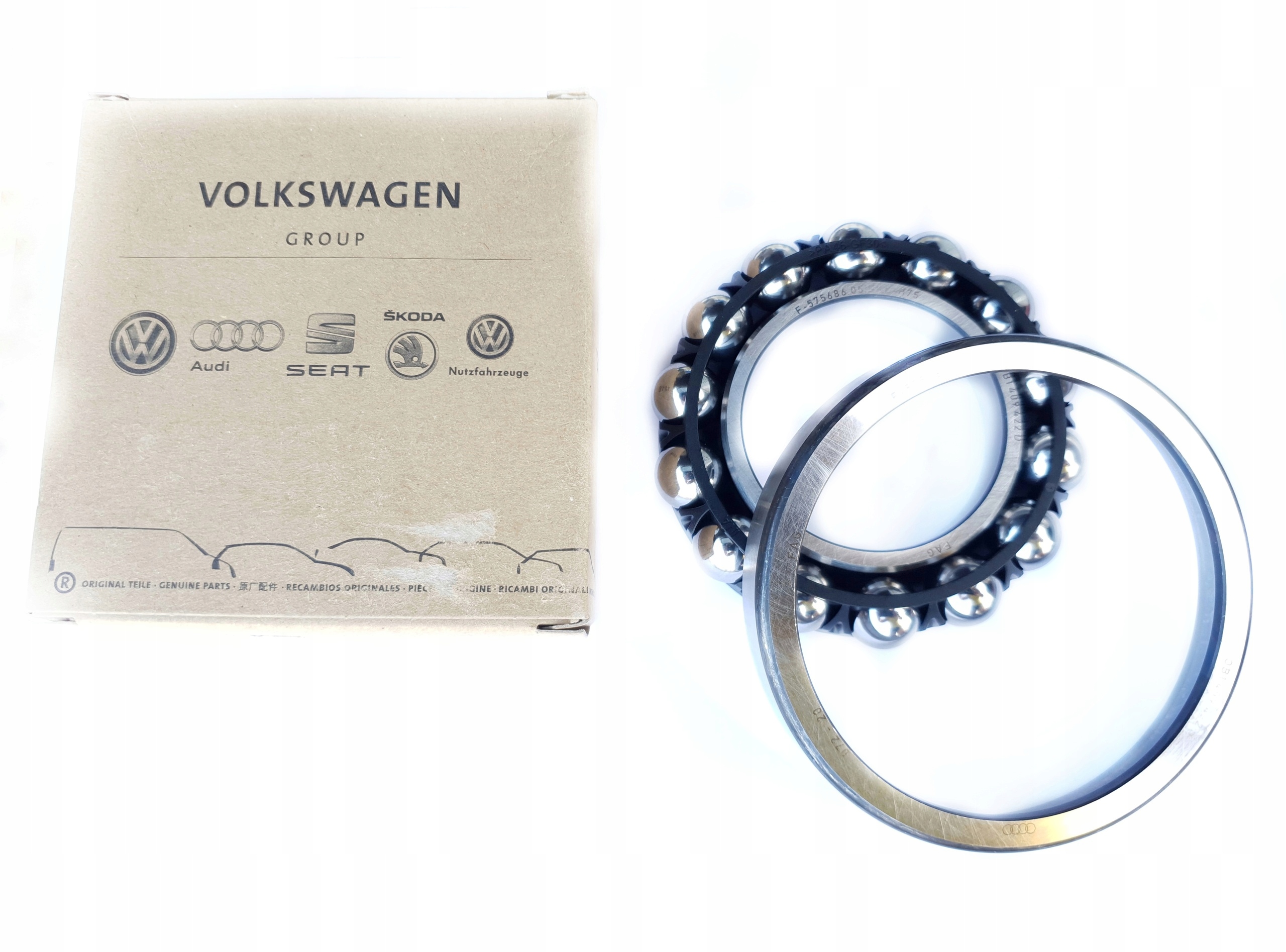 NOWE ORYGINALNE ŁOŻYSKO PÓŁOSI PRAWE 0B1409422D Numer katalogowy części 0B1409422D