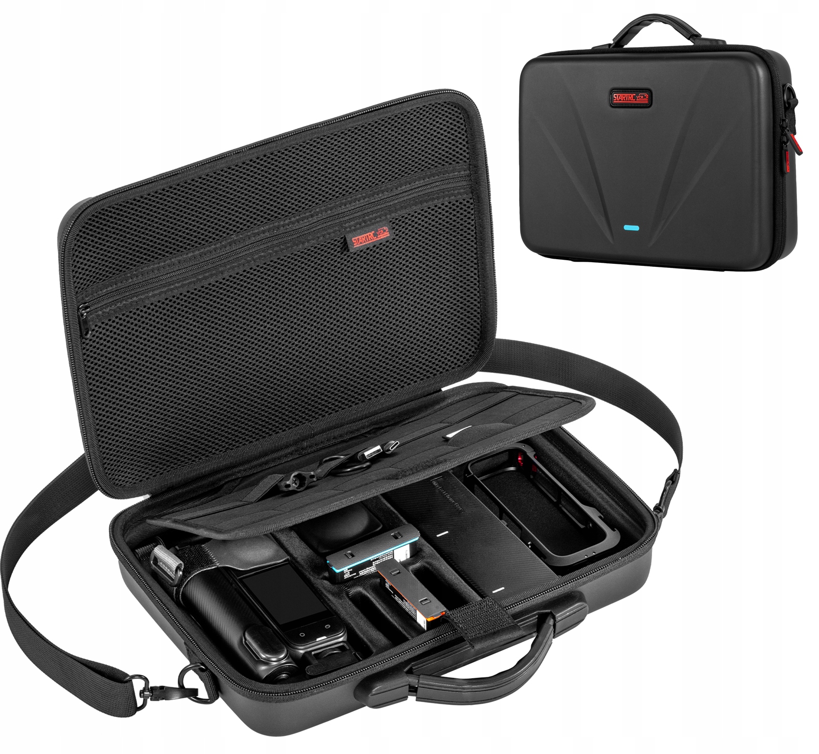 Pouzdro X5, Přenosné pouzdro pro skládací selfie tyč Insta360 X5 Bullet Time2.0