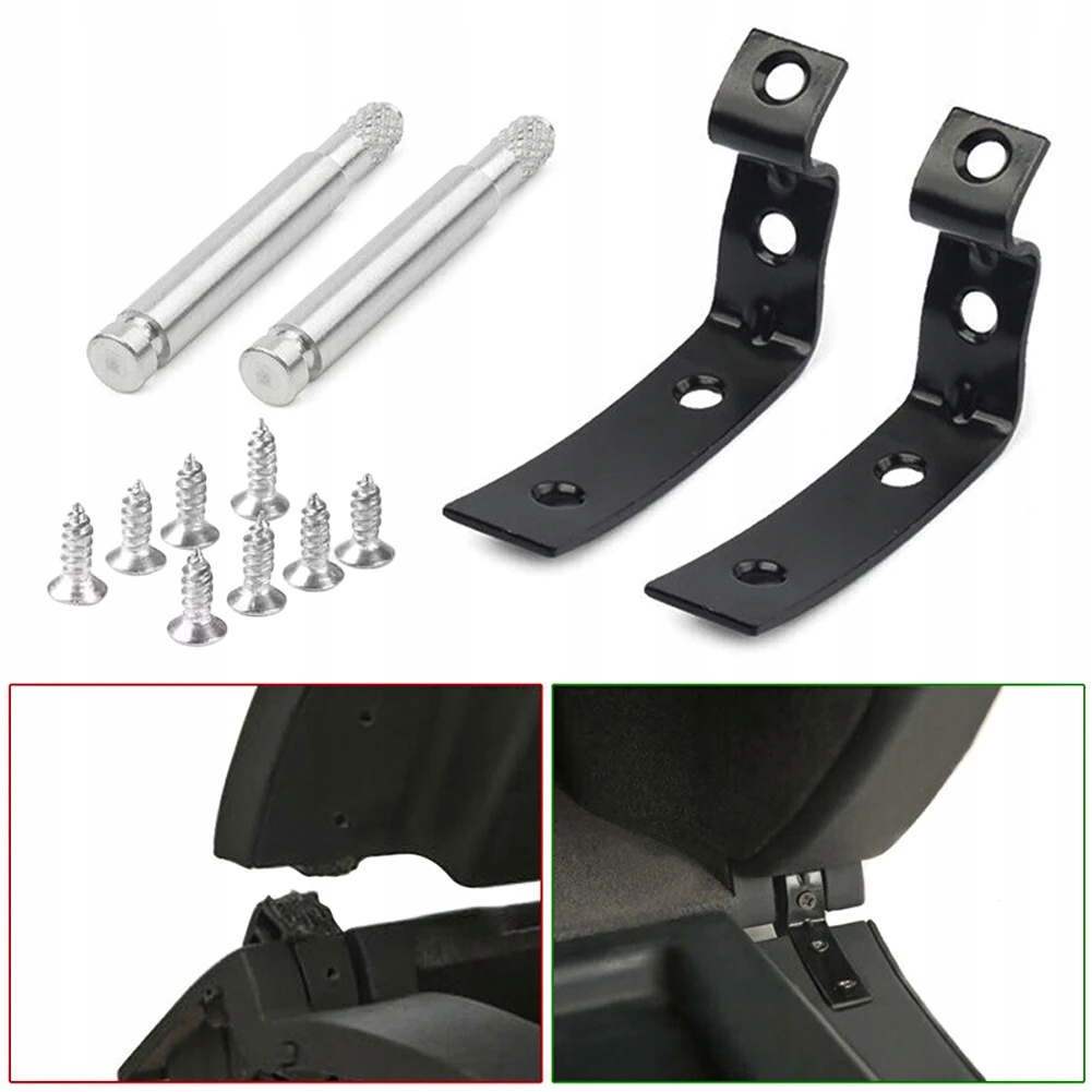 ZAWIASY KLAPKI SCHOWKA AUDI A4 B6 B7 A8 4E A3 8P + FILMIK INSTRUKTAŻOWY