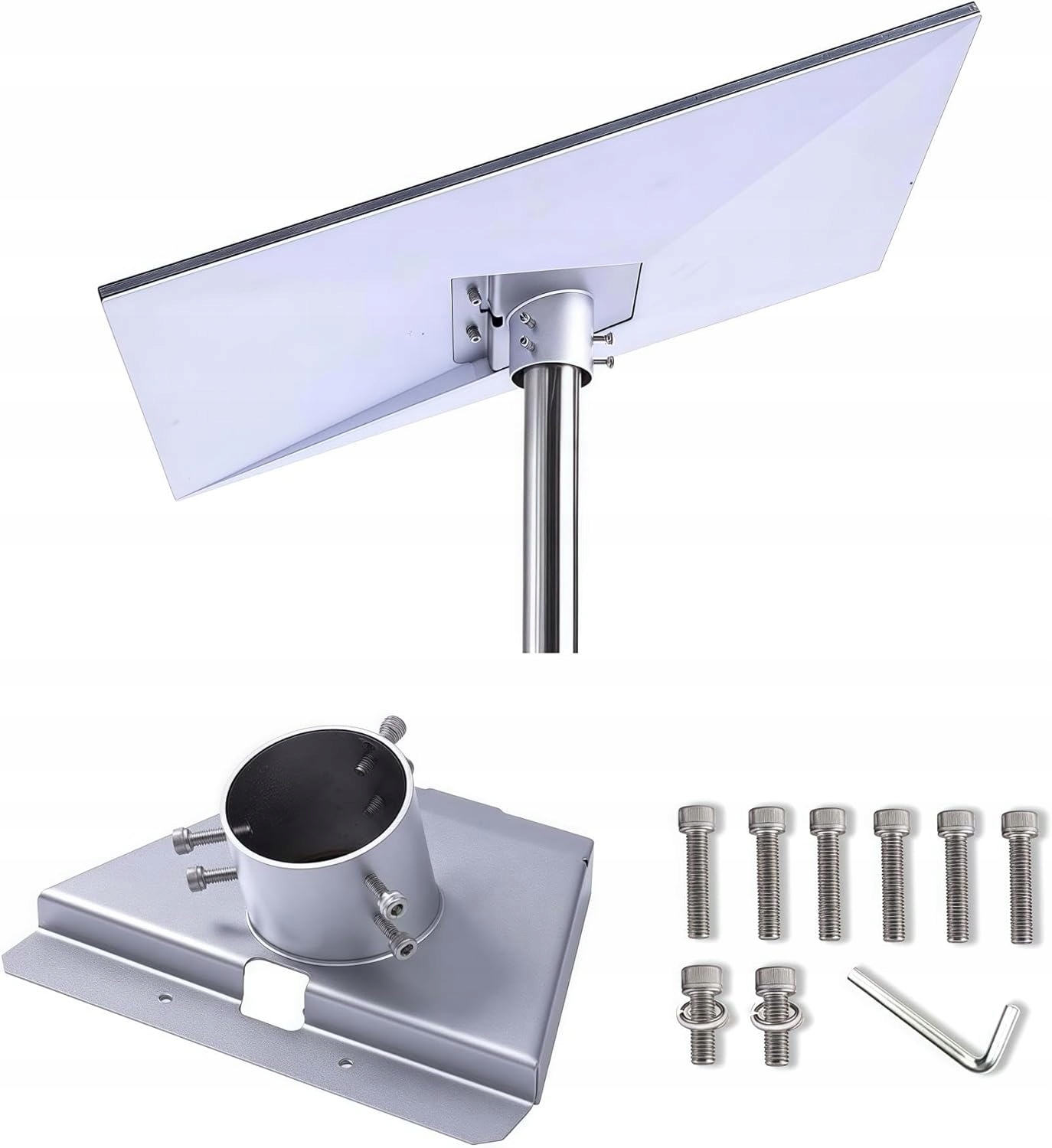 Uchwyt montażowy Starlink Gen 3 Mini V3 adapter rurowy stal nierdzewna