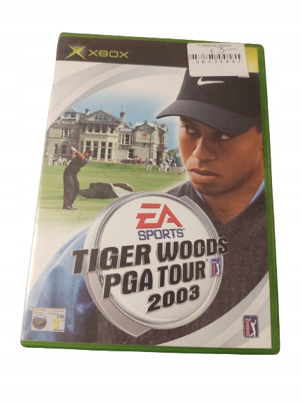 XBOX CLASSIC TIGER WOODS PGA TOUR 2003 X BOX
