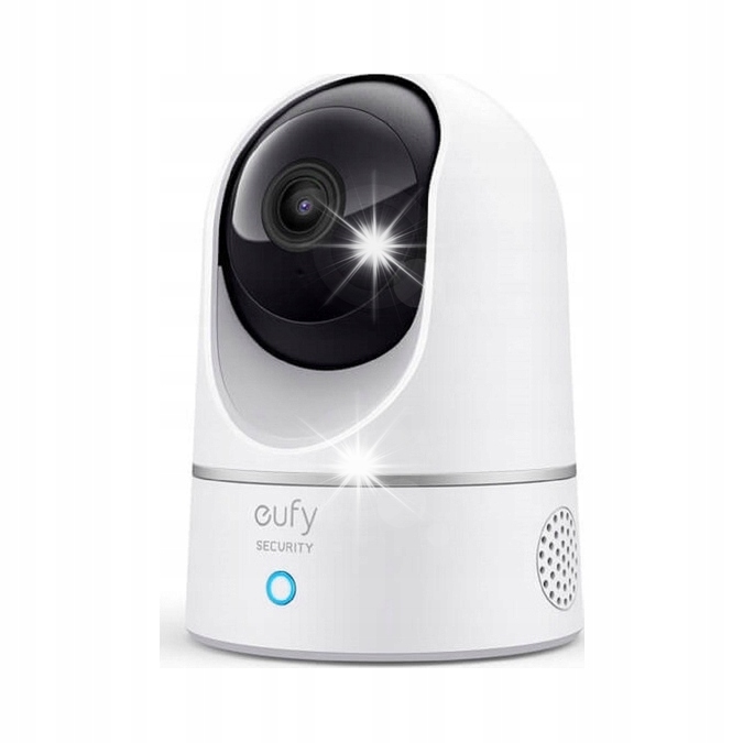 Inteligentna Kamera wewnętrzna WiFi eufy 2k Google Siri 360 Aplikacja