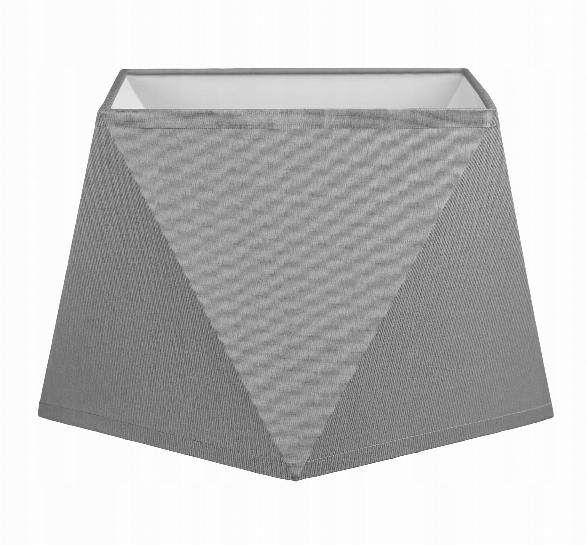 Abażur diament mały szary