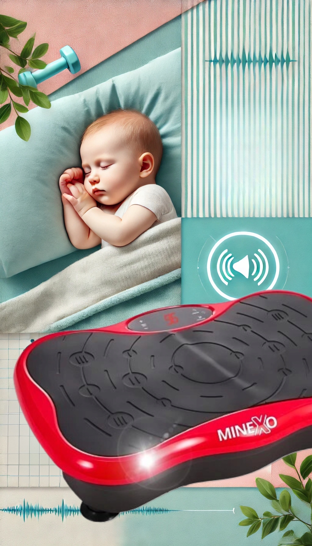 ВИБРАЦИОННАЯ ПЛАТФОРМА Массажер для тренировки всего тела Вибрирующая модель для похудения VIBRO SLIM SHAPER PRO RED