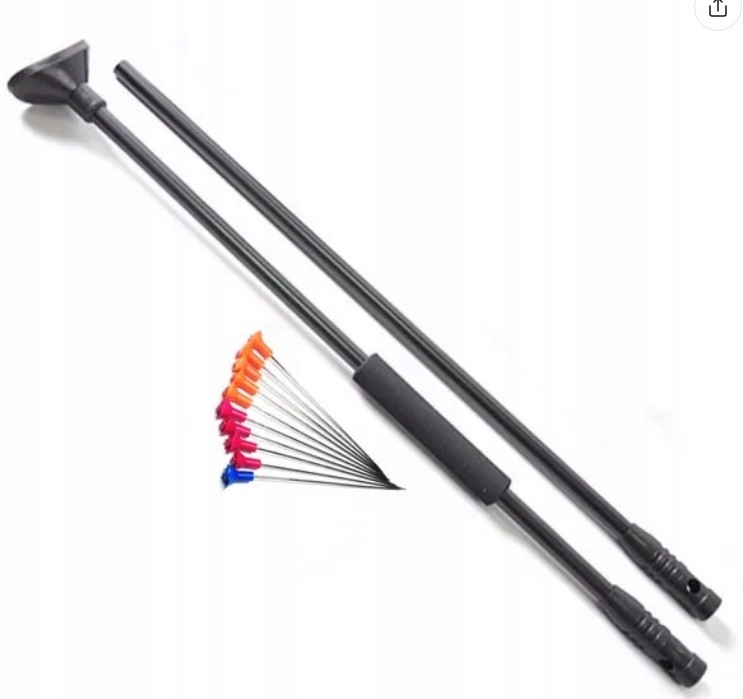 Dwuczęściowa Dmuchawka 39" 100 cm 10 strzałek