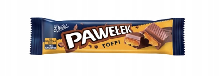 Levně E. Wedel Pawełek toffi 24 x 45 g