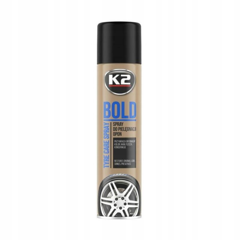 

K2 Bold Preparat do Opon 600ml nabłyszcza opony