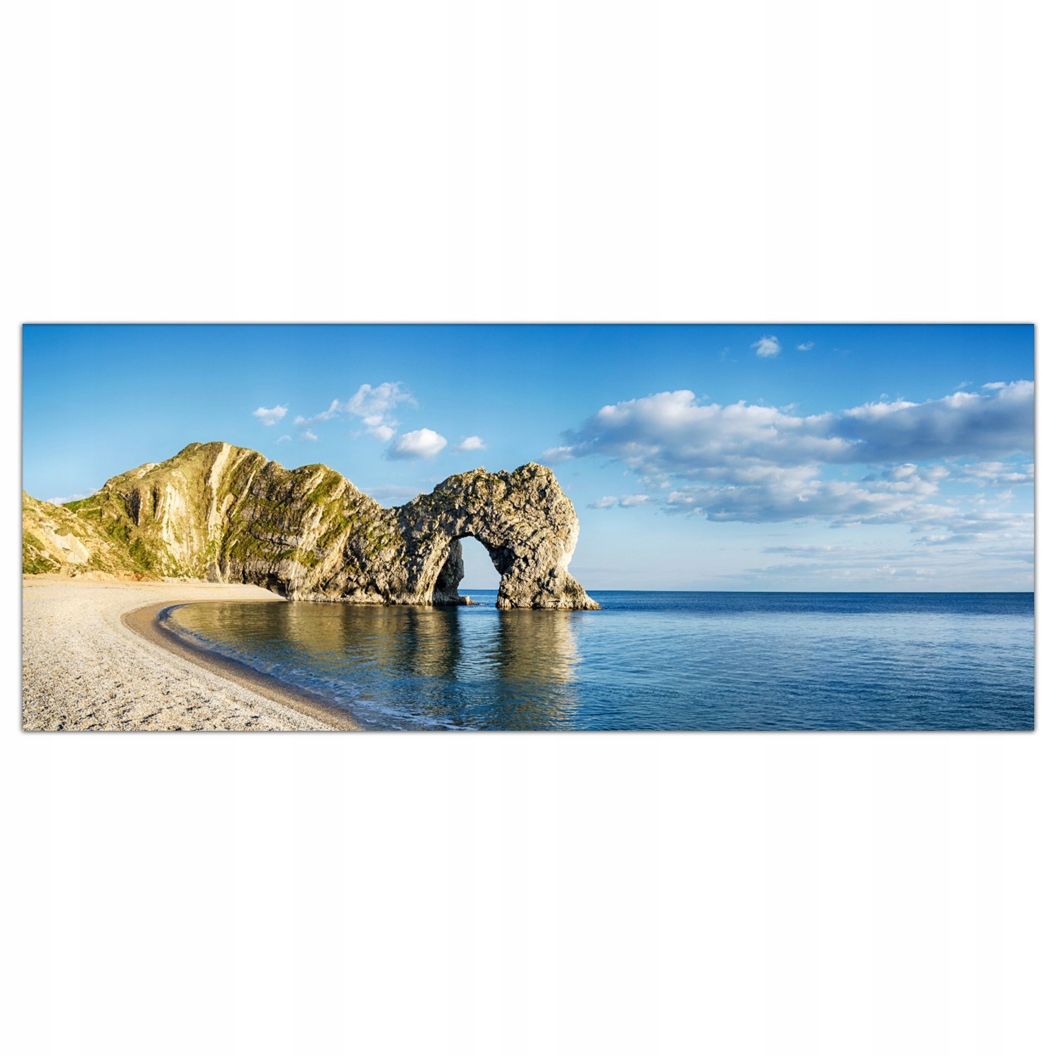 

Obraz Szklany Foto-obraz Plaża Piasek Morze 125x50