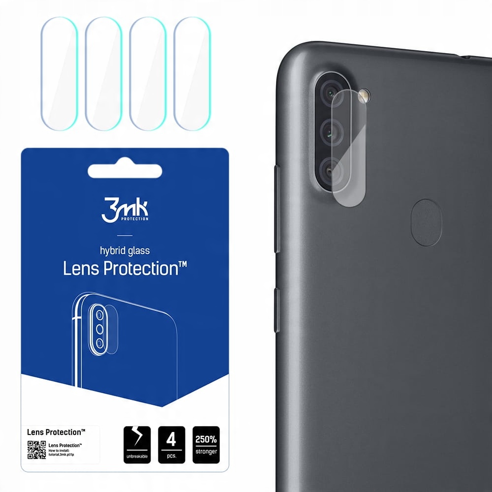 

4szt Szkło na obiektyw do Samsung Galaxy A11 3mk