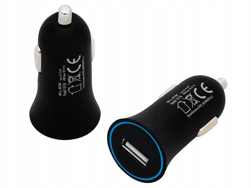 Ładowarka samochodowa z gniazdem Usb 1A 5V