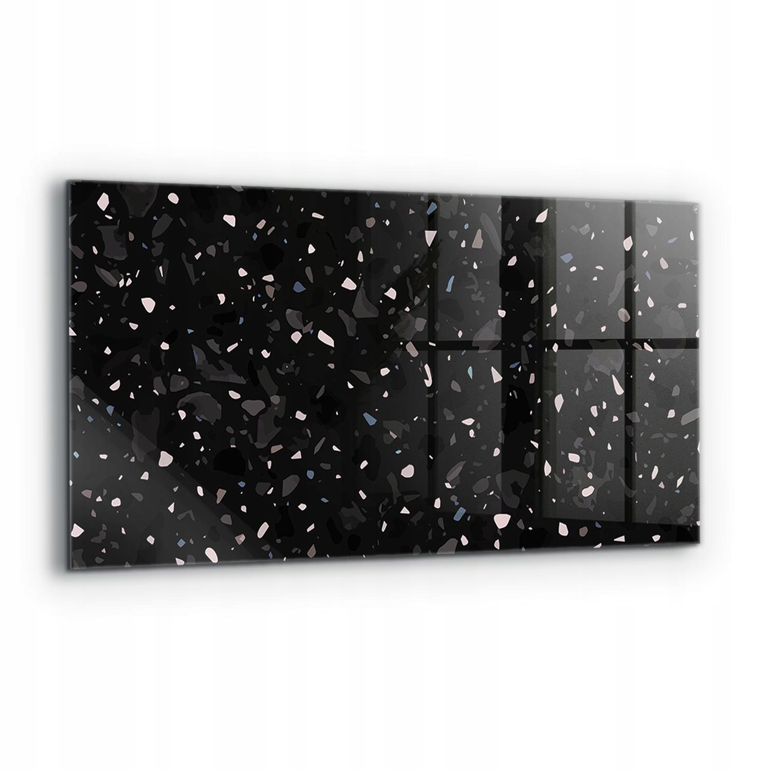 Panel lepidlo Čierna Mramor Lastryko Terazzo 120x60