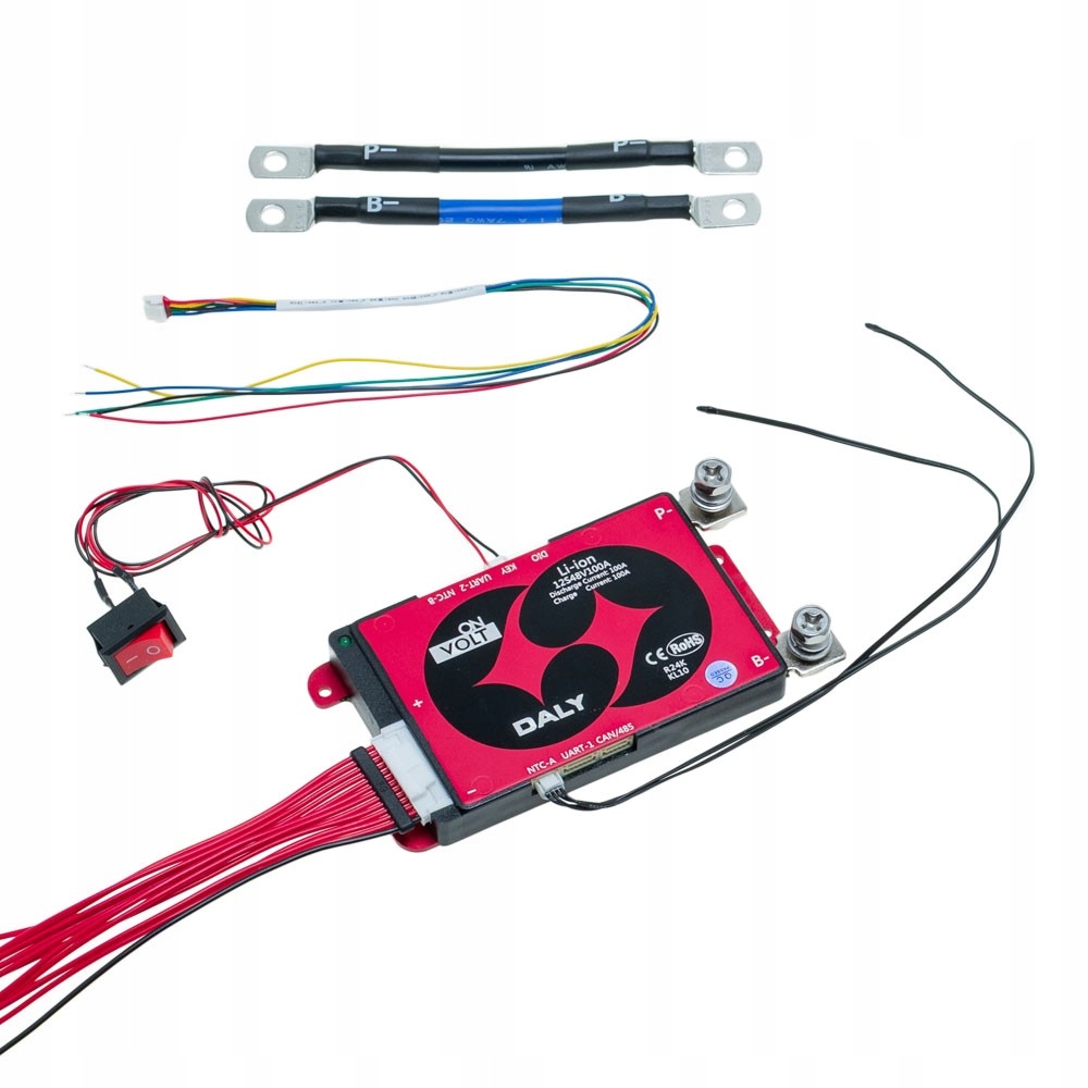Modul Bms Smart Li-Ion 12S 100A K- Programovateľný, BT,WiFi