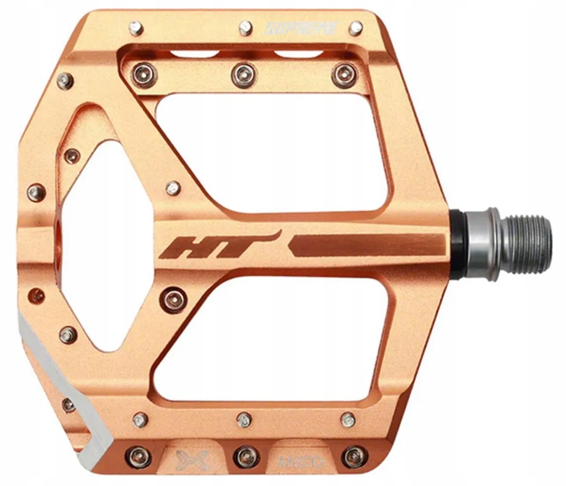 Duże Pedały Platformowe Ht ANS10 Rose Gold Dh Enduro Fr Dirt Mtb