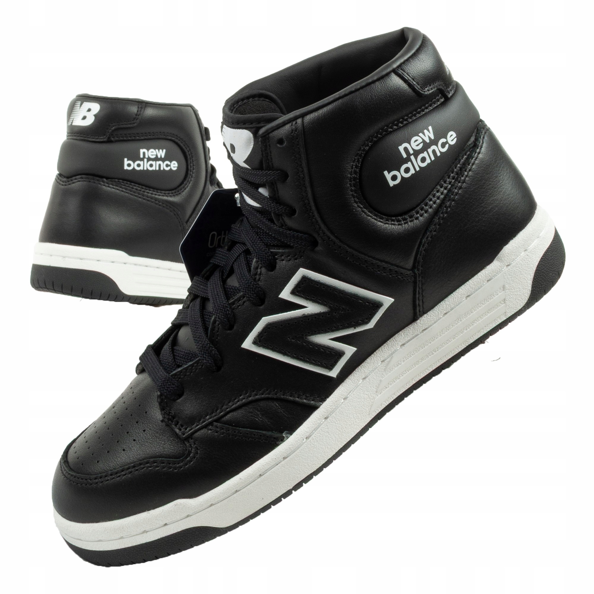 Pánské sportovní boty New Balance 480 vel.42, tenisky nad kotník, černé
