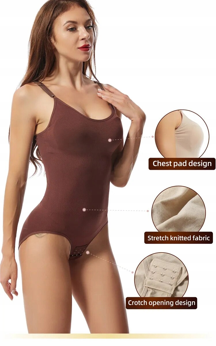 Seamless Sculpt Shapewear Bodysuit Women Tummy Control Butt Lifter