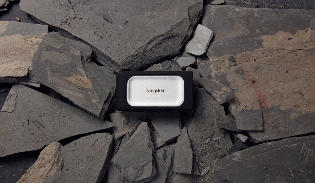 твердотільний накопичувач dysk KINGSTON Portable XS2000 ємністю 1 ТБ Глибина продукту 32 мм