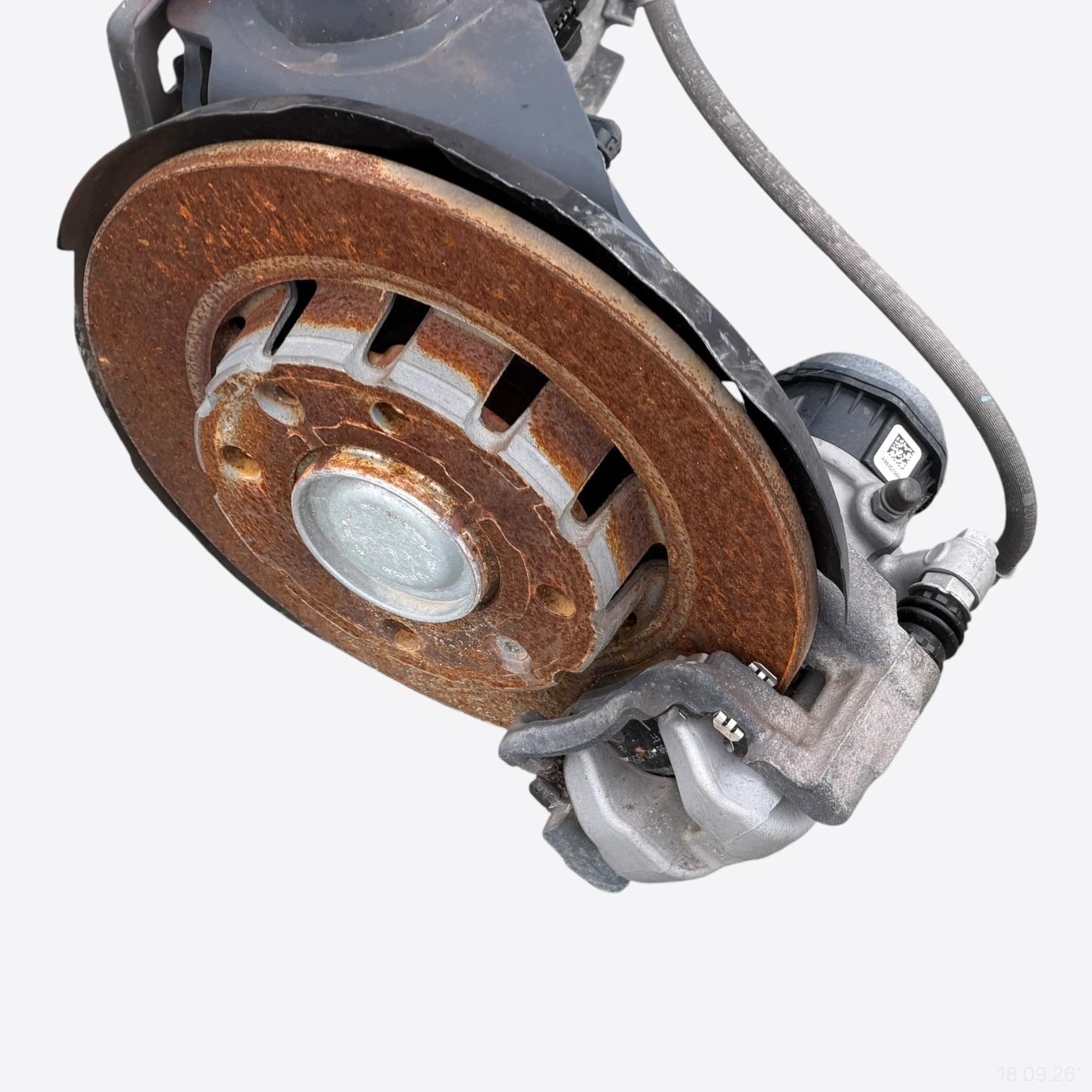suspension beam axis rear complete calipers PEUGEOT 208 II discs