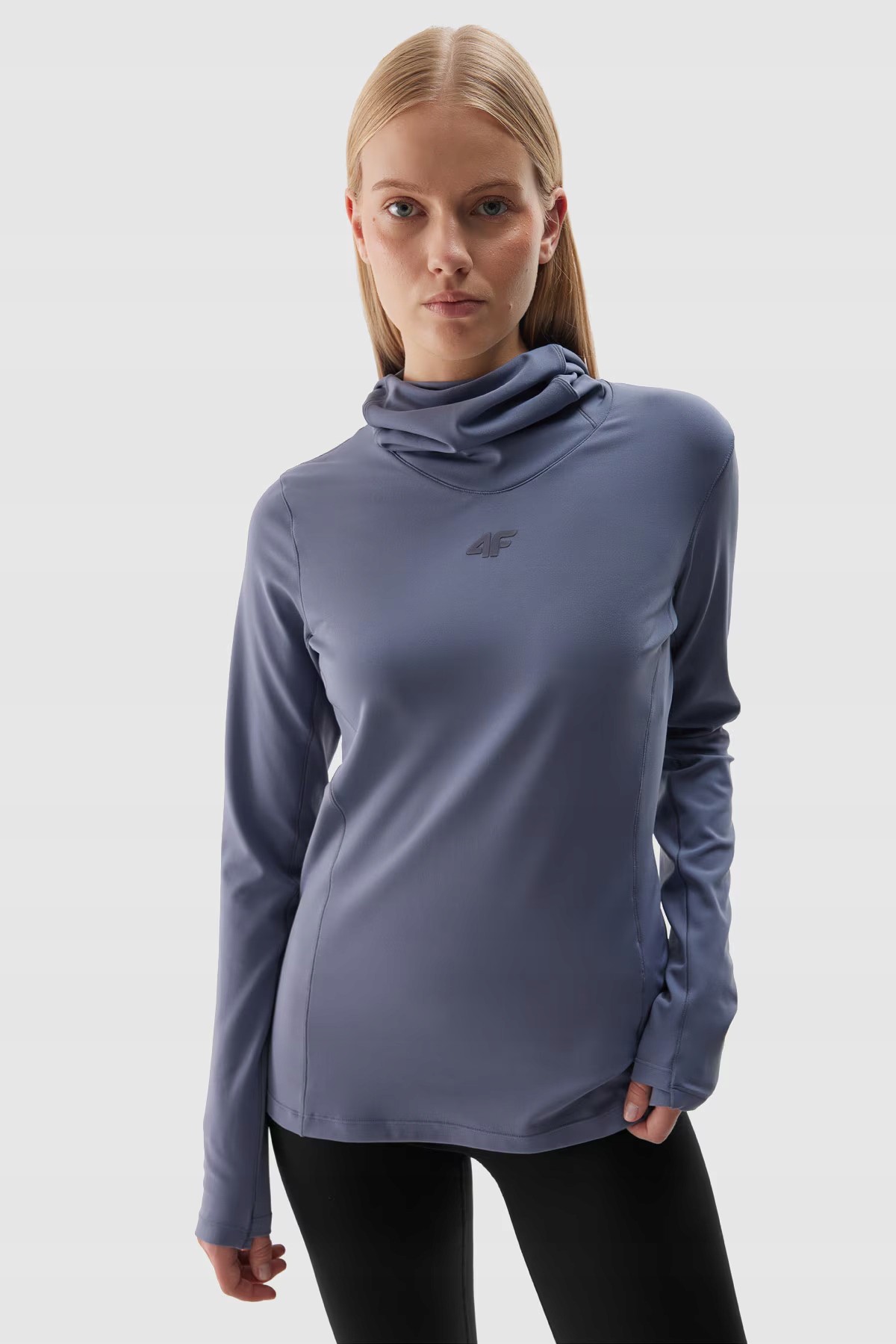 4F Bielizna Termoaktywna Góra Drapana Damska Niebieska 4FWAW24UBRUF078 R. S