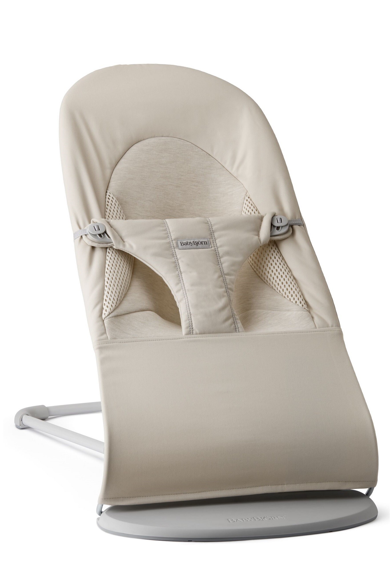 Babybjorn leżaczek Balance Soft Woven/jersey Tri Fabric Light Beige