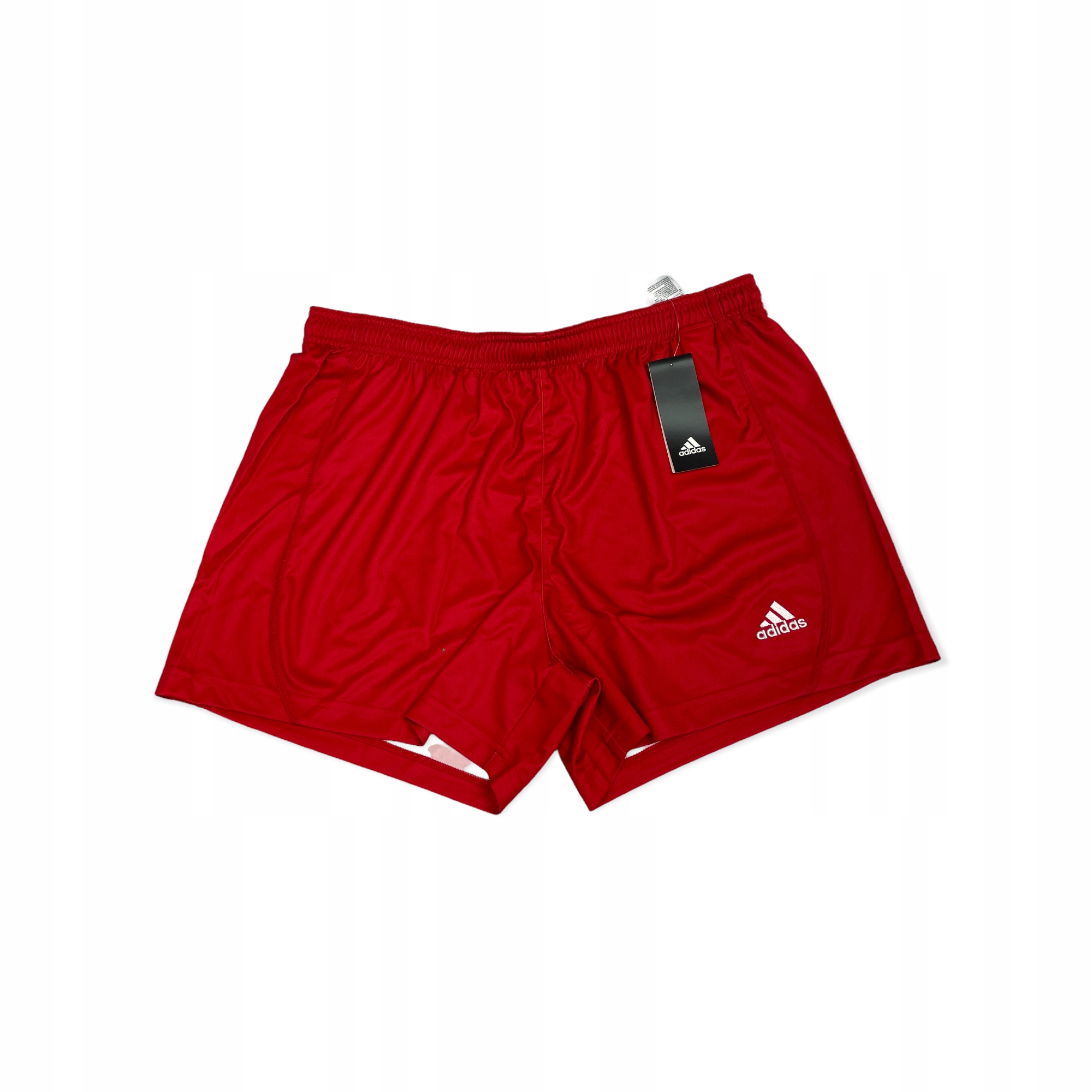 Spodenki czerwone szorty męskie siatka Adidas M