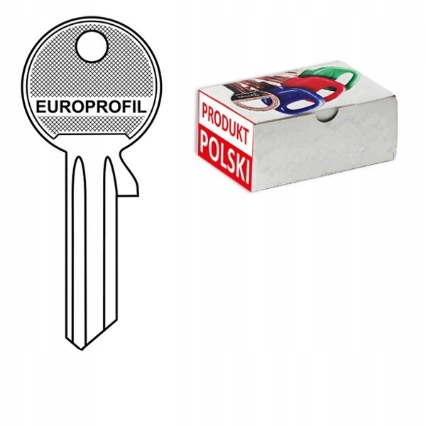 Bytové Klíče Ocelové Expresní Klíče Euro GDA1 Sada Balení 55 Ks