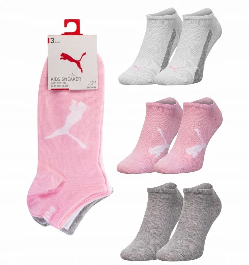 

Skarpety stopki Puma Premium Kids 3-pack 31/34