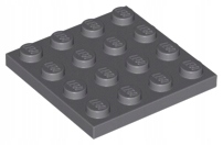 

Lego 3031 Płytka 4x4 Szara Ciemna Nowa (2g)
