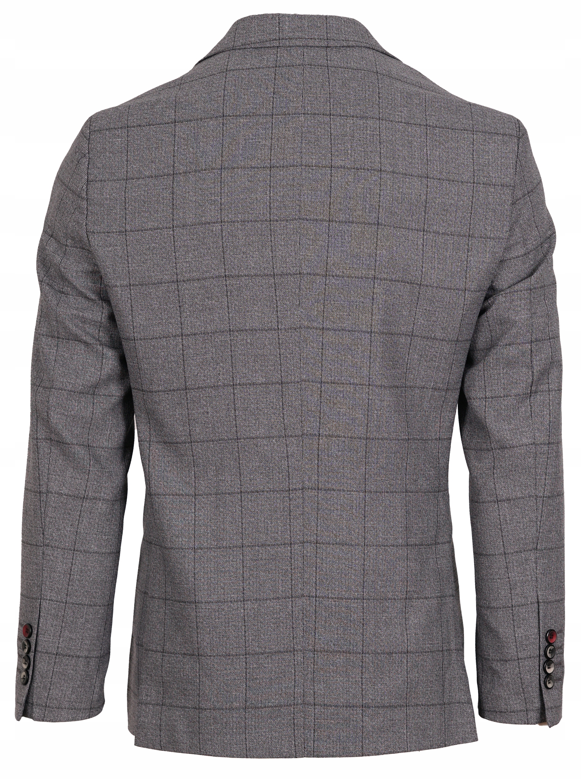 MARYNARKA MĘSKA SIWA W KRATĘ WIZYTOWA ELEGANCKA CASUAL TURECKA BIZNESOWA 58 Rozmiar 58