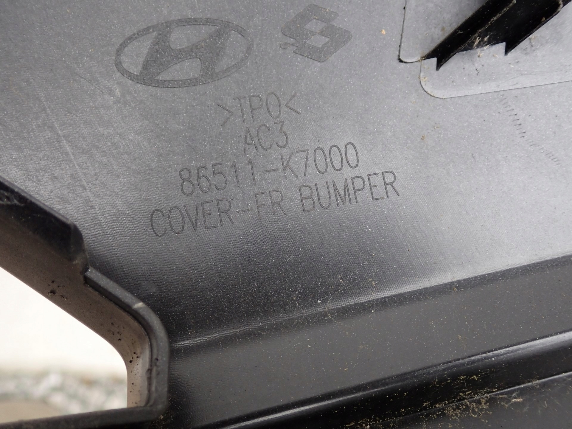 bumper front front HYUNDAI I10 3 III AC3 2019