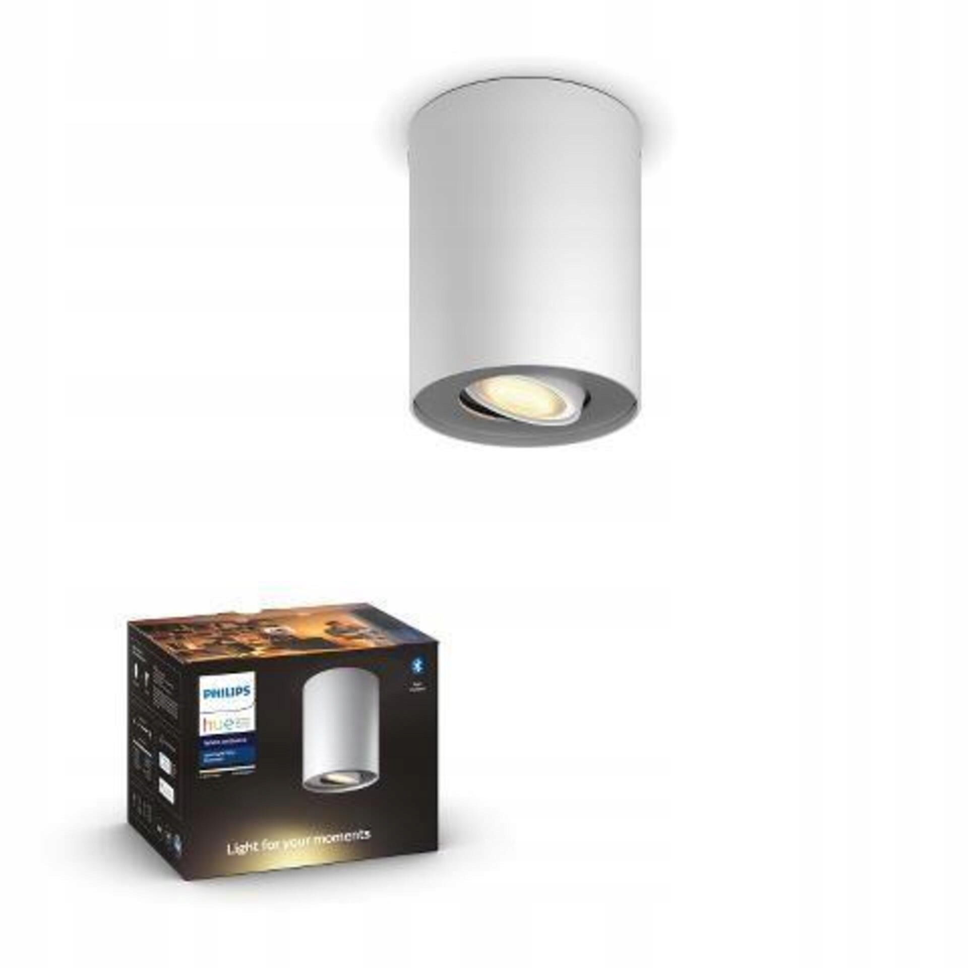 Philips Hue Wa Pillar bodové Led svietidlo GU10 1x5W 350lm 2200-6500K IP20 b
