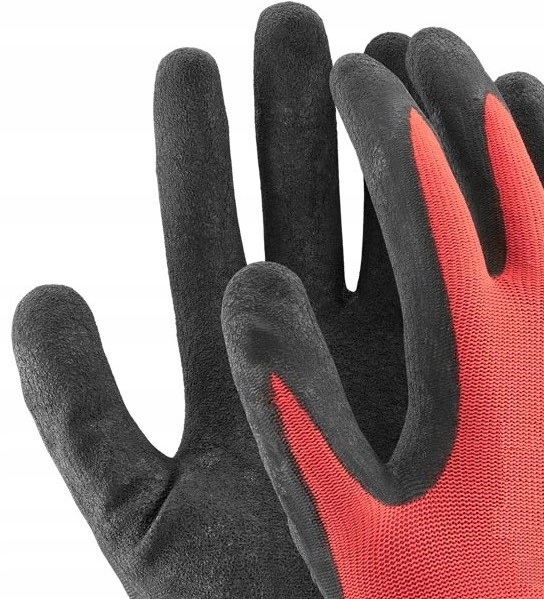 RĘKAWICE RĘKAWICZKI ROBOCZE FORINT LATEX POROWATE lateks OGRODOWE 10 PAR Kod producenta 5906667184914