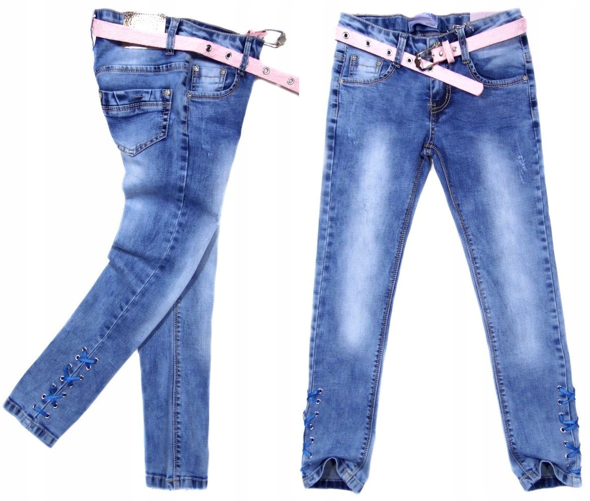 

spodnie dziewczęce jeans 5230 Arletta 12Y mięciutk