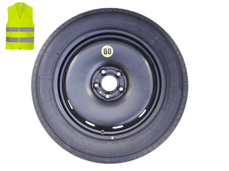 Dojazdové koleso 17 Ssangyong Kgm Korando III IV (2011-)+REFLEXNÁ Vesta