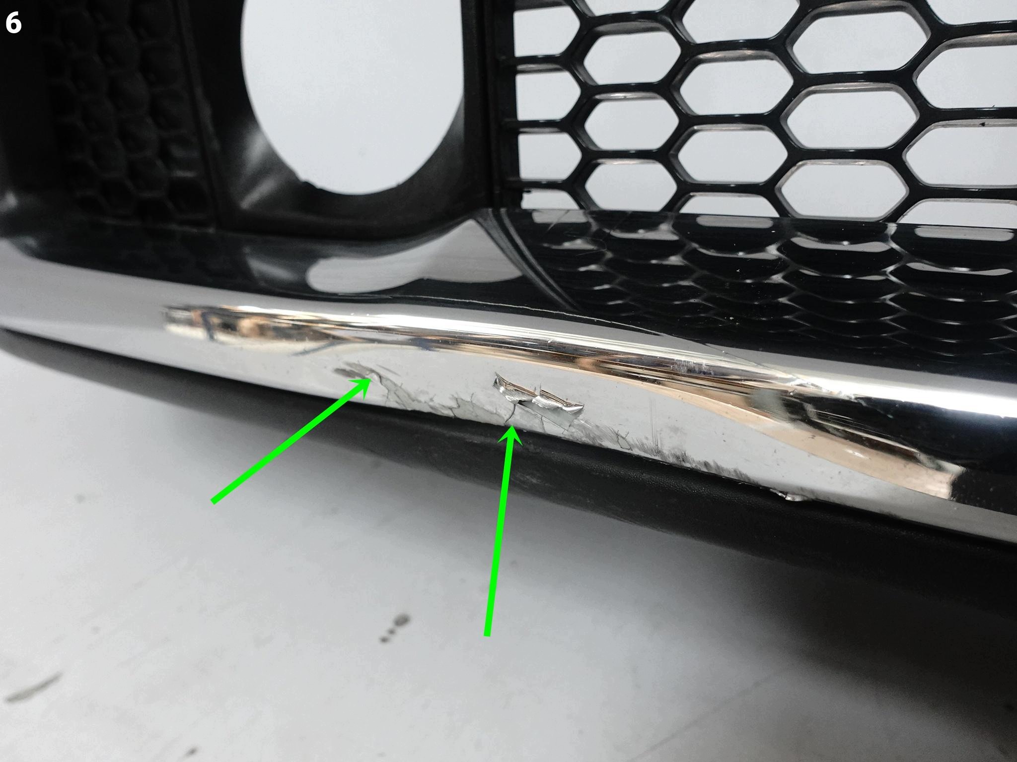JEEP COMPASS II 2 MP 552 16-20 SPOILER grid front prekladgrill W bumper front