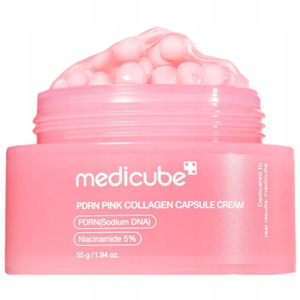 Krem Kapsułkowy Medicube Pdrn Pink Collagen Peptydy Argireline 55 g