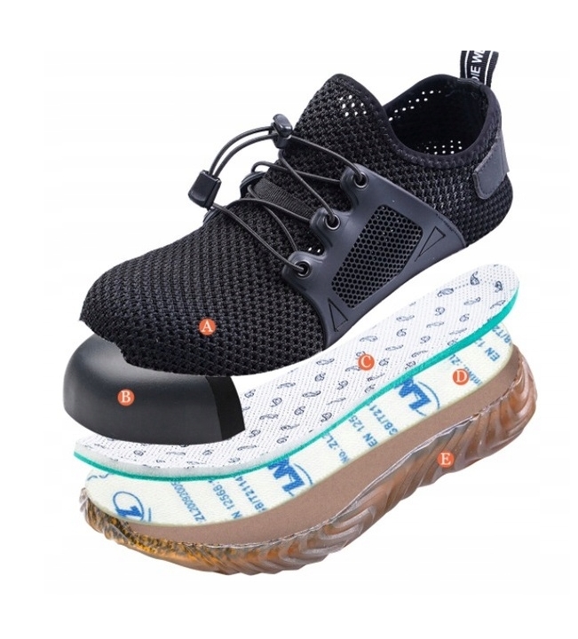 BUTY ROBOCZE Oddychający Z PODNOSKIEM LEKKIE Model Buty robocze