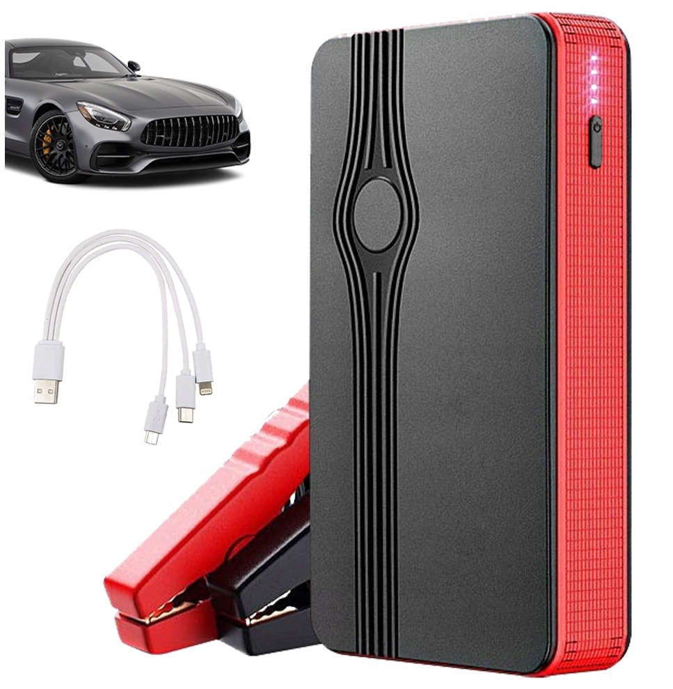 Automobilové startovací zařízení 12V Jump Starter 800A 30000 mAh Powerbanka
