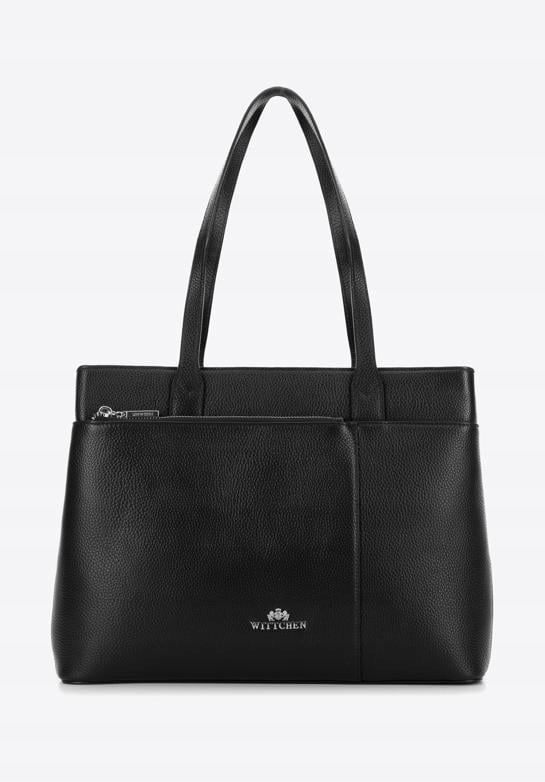 Wittchen Elegance kabelka shopper přírodní kůže černá