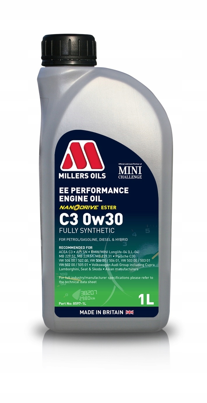 Millers Oils Ee Performance C3 0W30 1L 8597