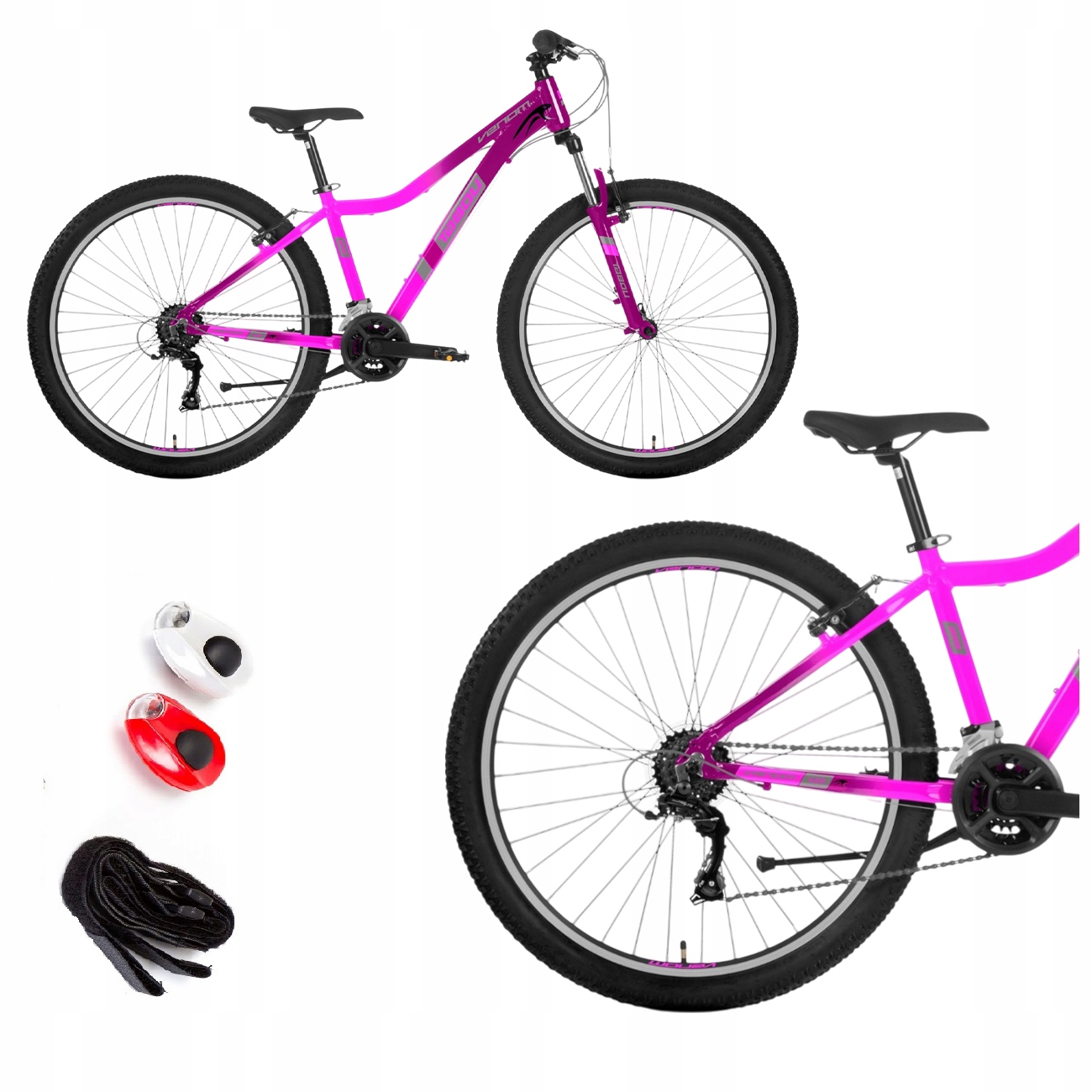 Rower Mtb Górski 26 Cali Tabou Venom 1.0 Shimano Aluminiowy Rama 13 Cali