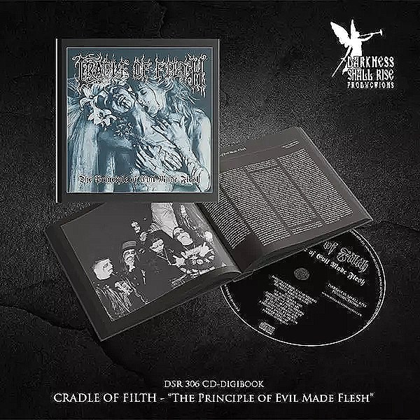 CD Cradle Of Filth: The Principle of Evil Made Flesh Hardcover Digibook CD