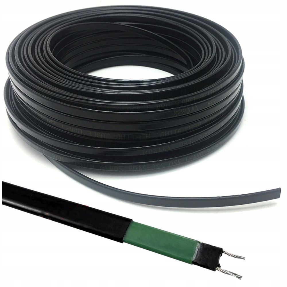 

Przewód Grzejny 10W/M 8mm 230V Samoregulujący 1m