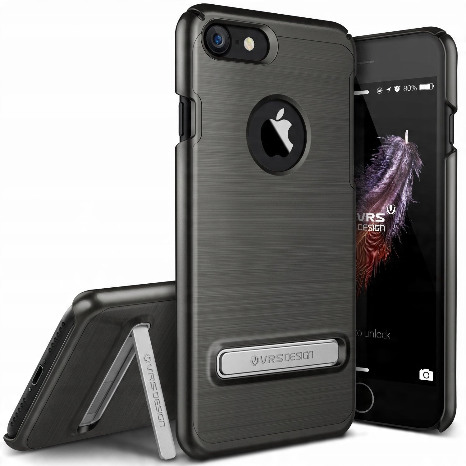 

Vrs Czarny Futerał Etui Do Apple Iphone 7 4,7