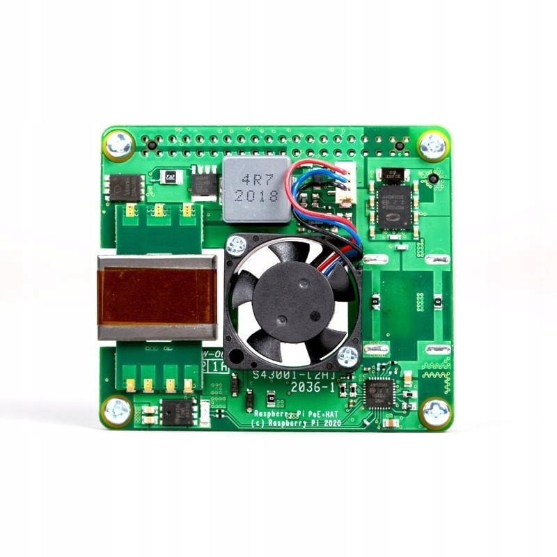 

Raspberry Pi PoE+ Hat zasilanie przez Ethernet