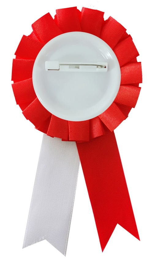 Kotylion Przypinka Odznaka POLSKA biało czerwona 1 sztuka Marka GoDan