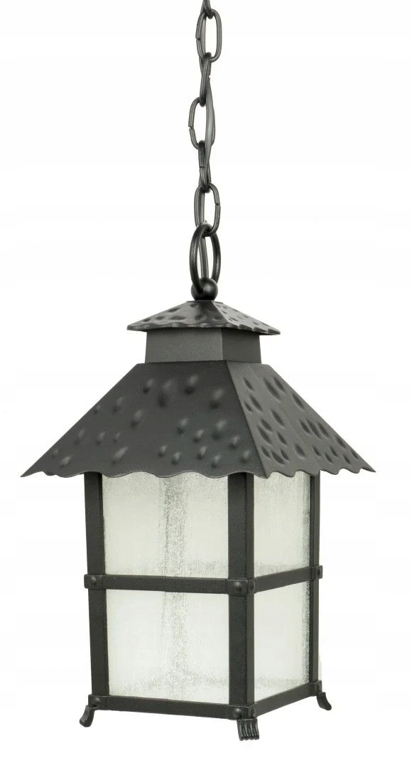 Su-ma Vonkajšia závesná lampa Cadiz IP43 E27 60W čierna