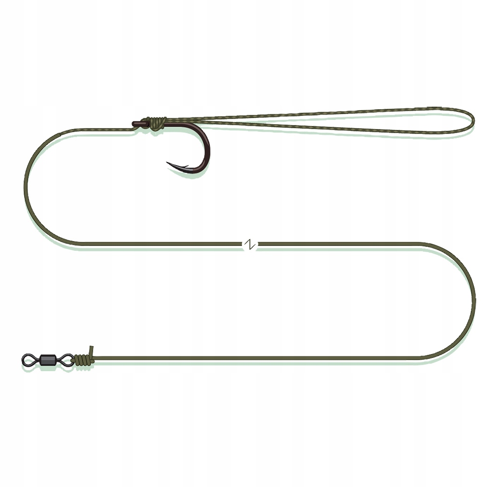 MadCat Przypon Pellet Rig 70CM 0.90MM/1,35mm 3/0